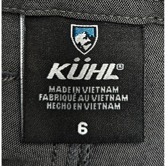 Kuhl Shorts Women's Size 6 Gray Shorts 5.5" Inseam Hiking Outdoor Lightweight - Picture 5 of 7